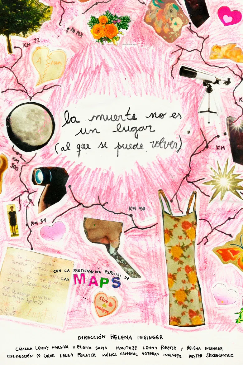 Death is Not a Place (You Can Go Back to) poster background