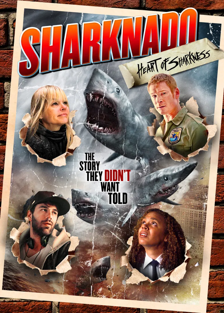 Sharknado: Heart of Sharkness poster background