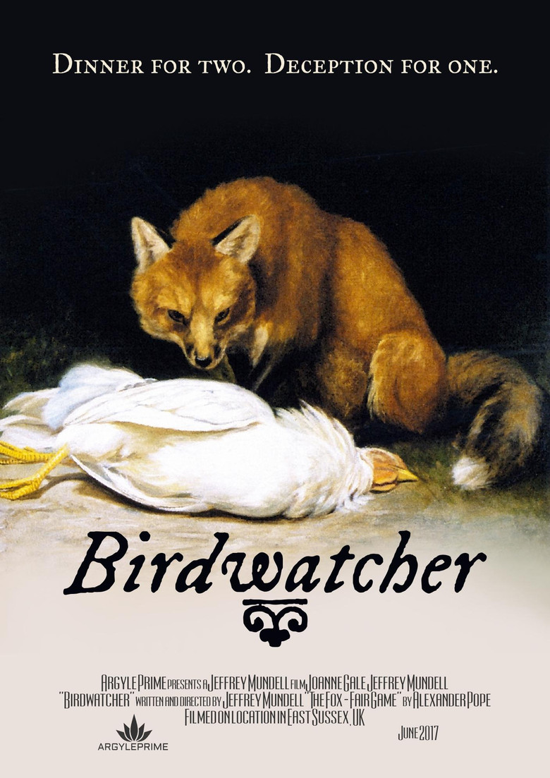 Birdwatcher poster background