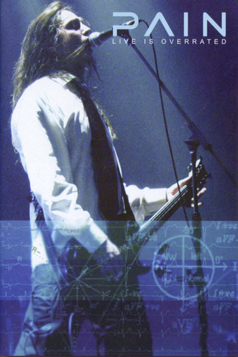 Pain - Live Is Overrated poster background