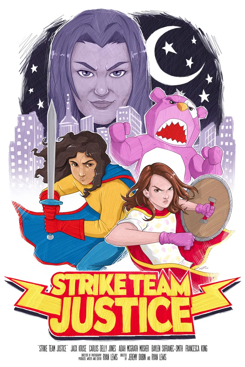 Strike Team Justice poster background