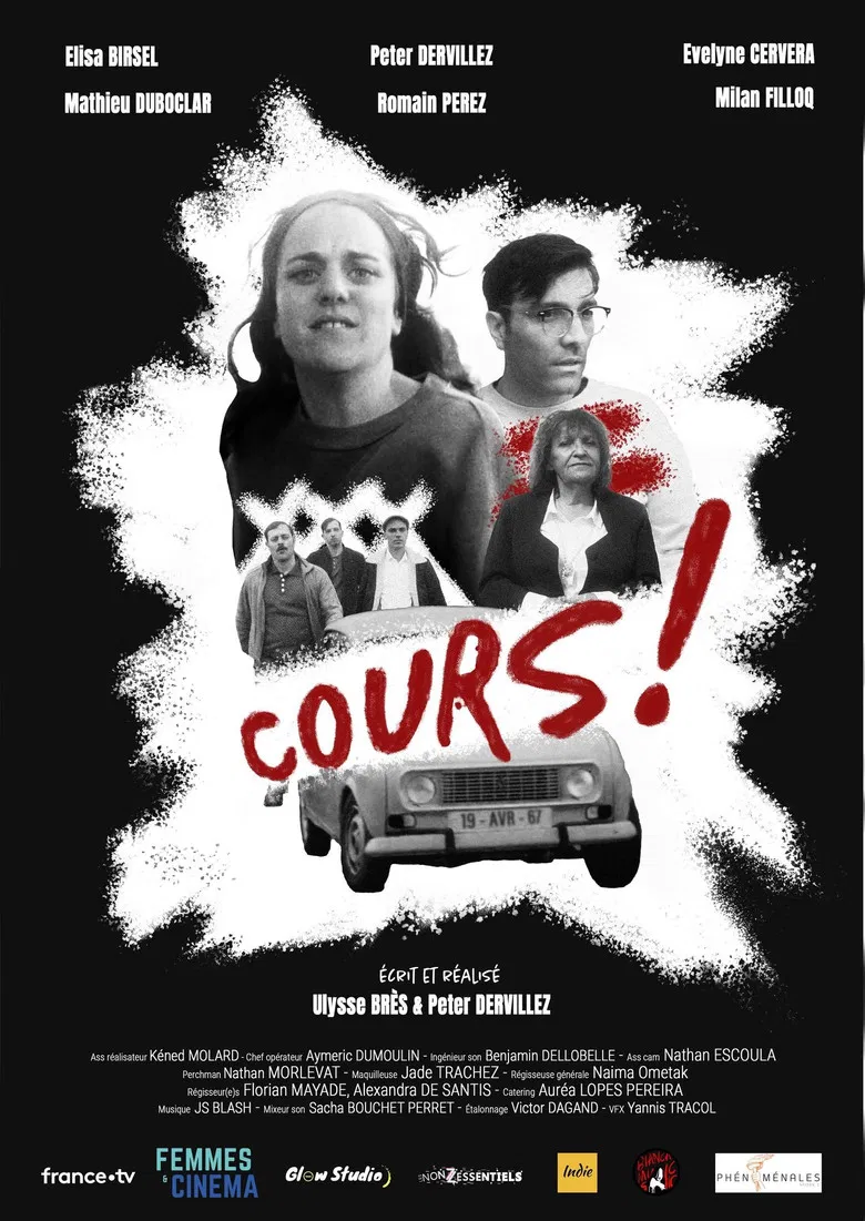 Cours ! poster background