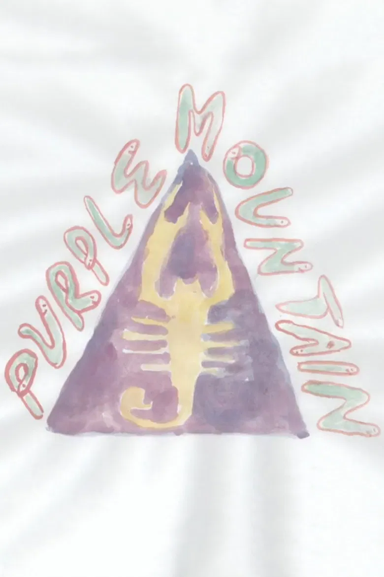 Purple Mountain poster background
