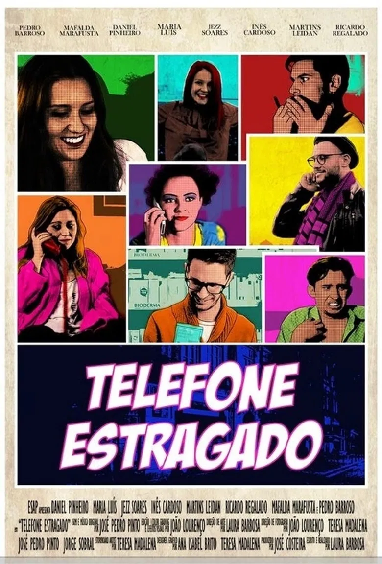 Telefone Estragado poster background