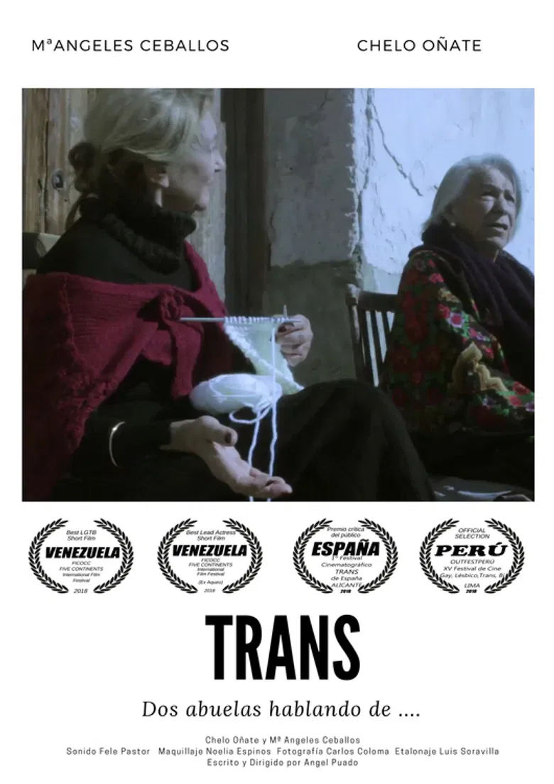 Trans poster background