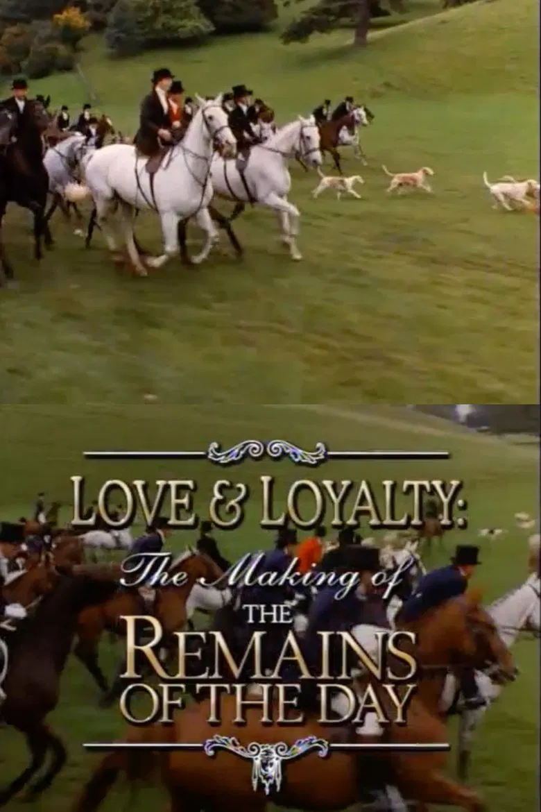Love & Loyalty: The Making of 'The Remains of the Day' poster background