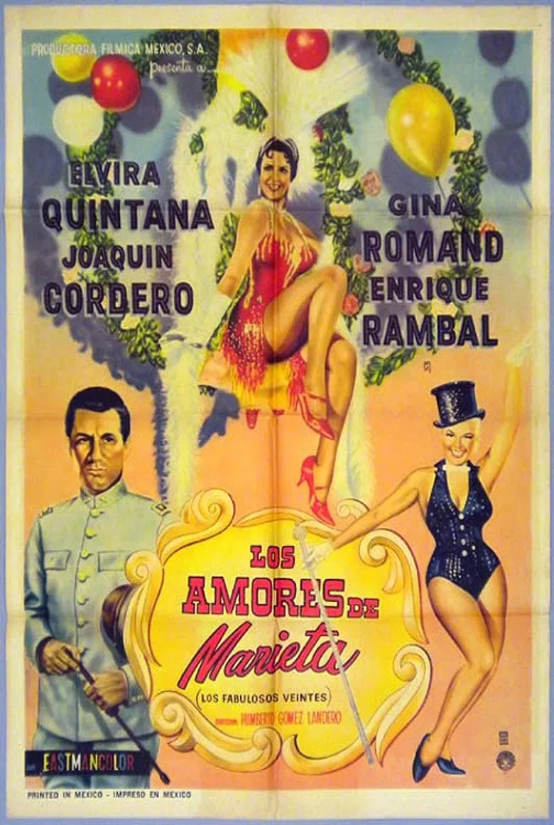Los amores de Marieta (los fabulosos 20s) poster background