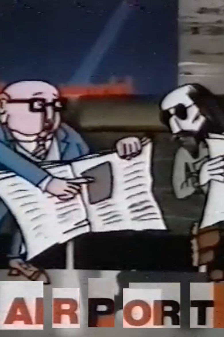 Airport poster background