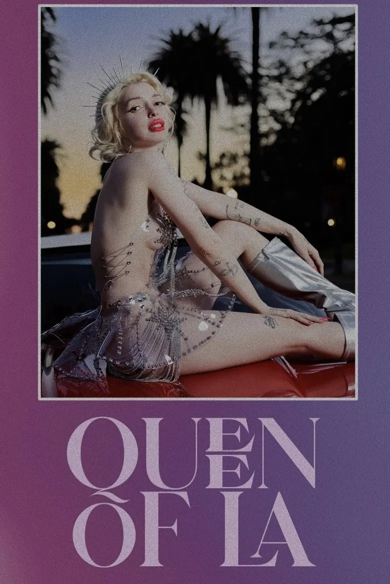 Queen Of LA poster background