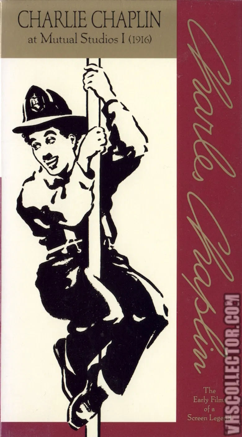 Charlie Chaplin at Mutual Studios I poster background