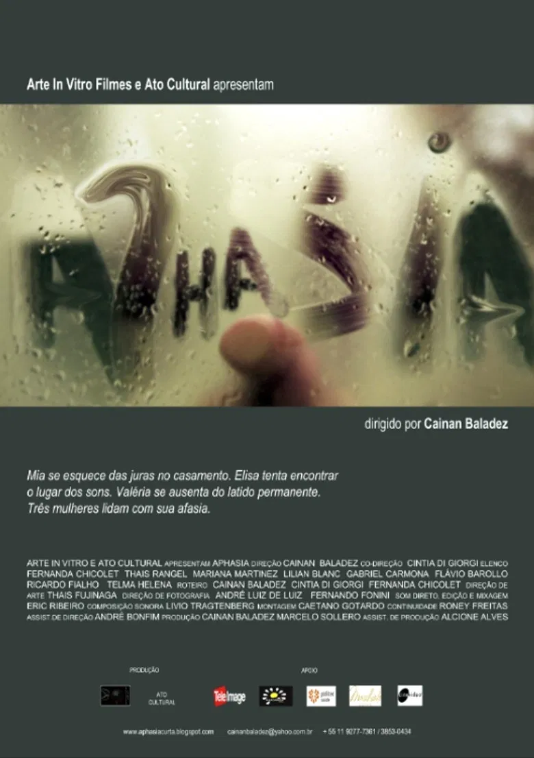Aphasia poster background