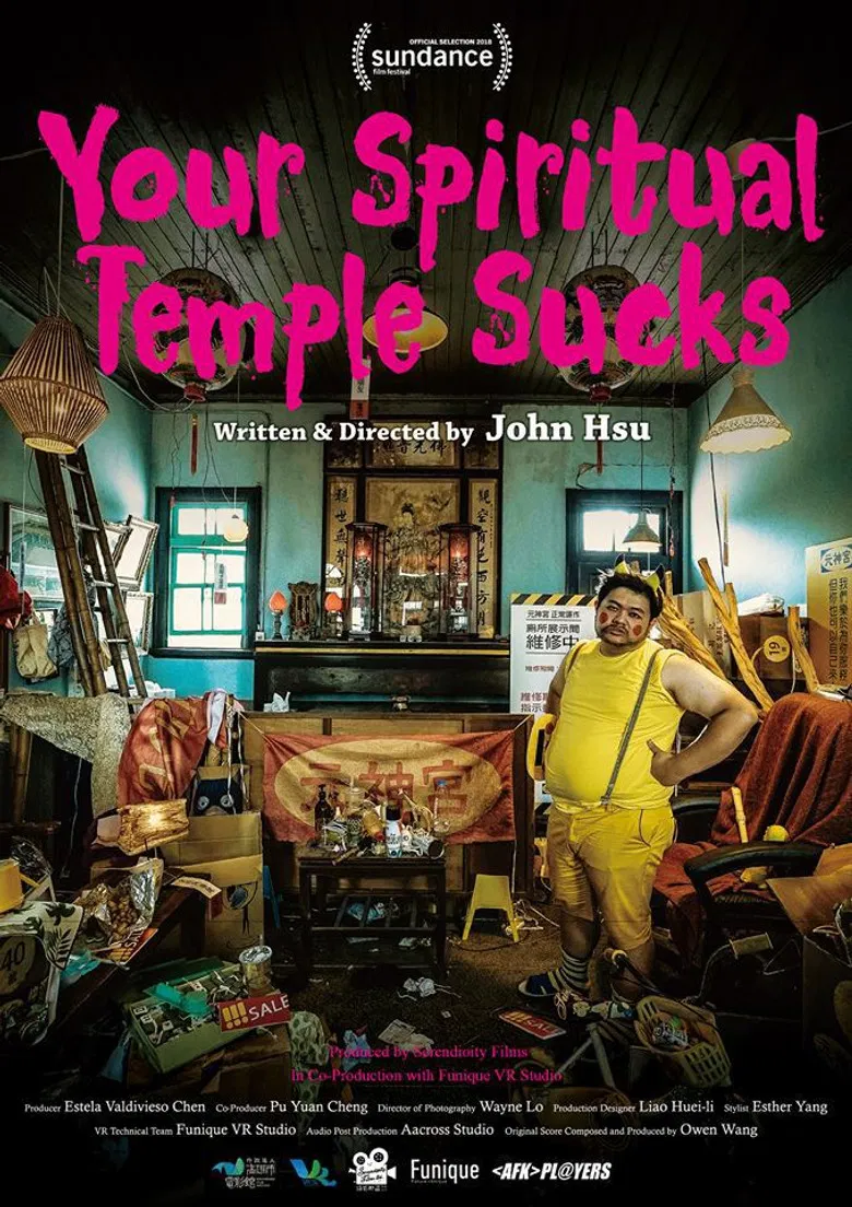 Your Spiritual Temple Sucks poster background