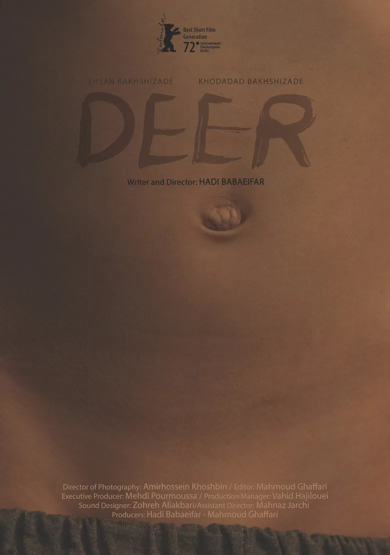 Deer poster background