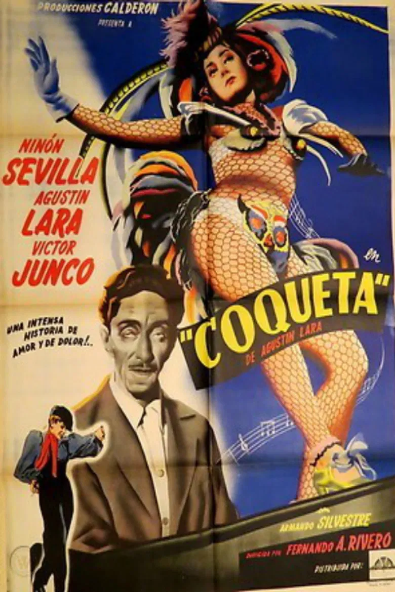 Coqueta poster background