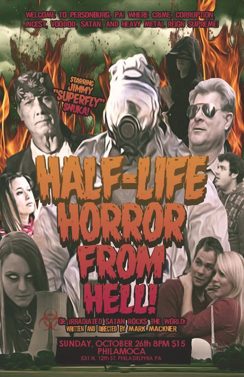 The Half-Life Horror from Hell or: Irradiated Satan Rocks the World! poster background
