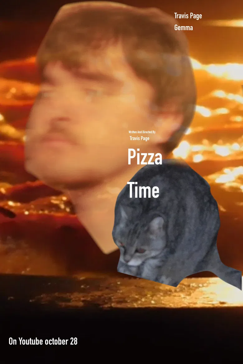 Pizza Time poster background