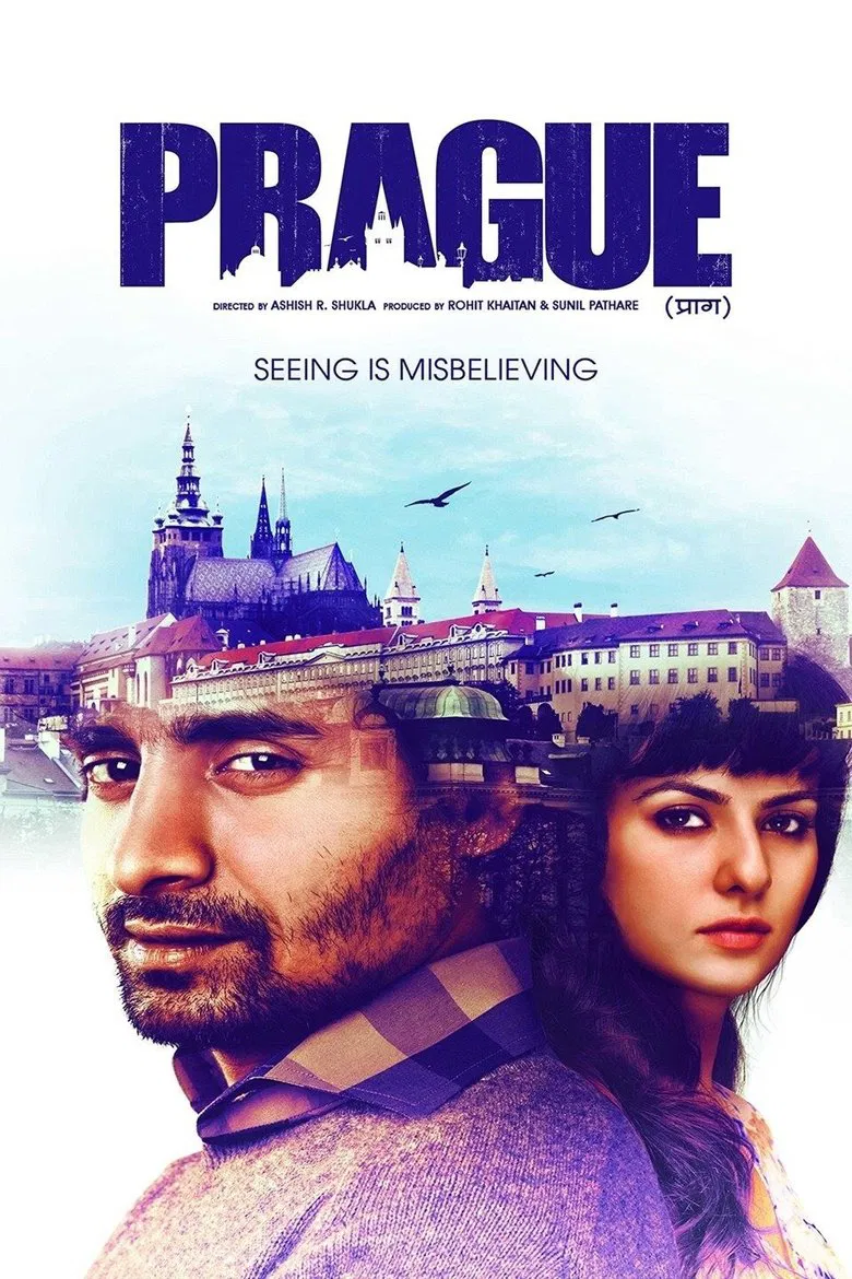 Prague poster background