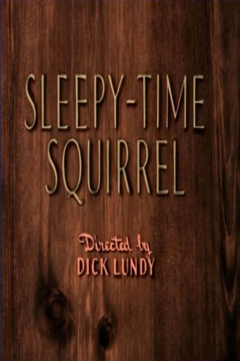 Sleepy-Time Squirrel poster background