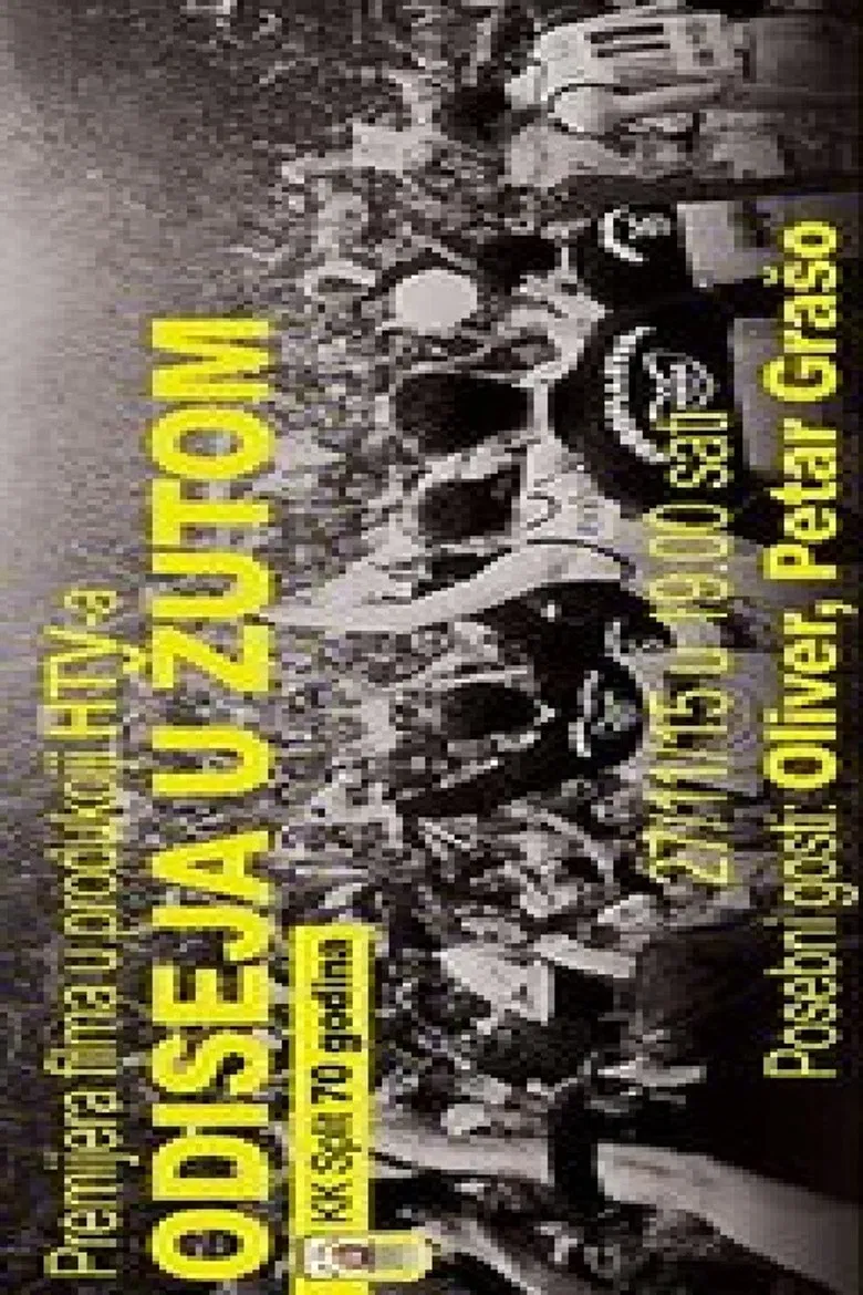 The Yellow Odyssey poster background