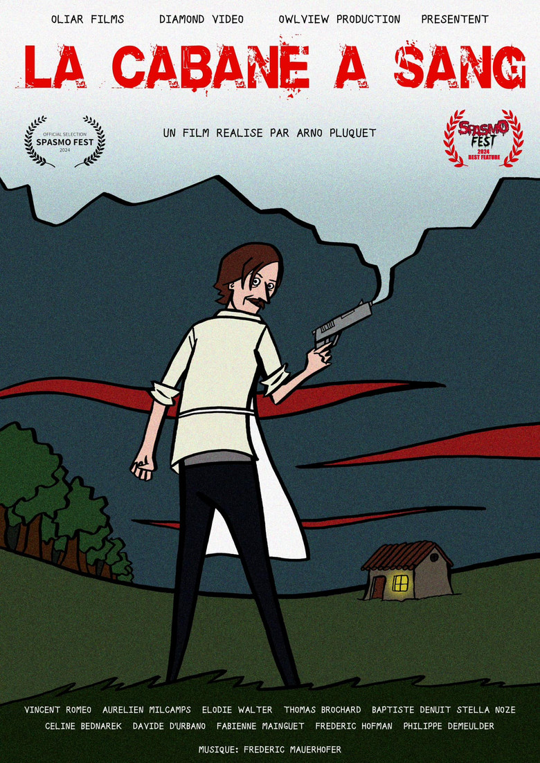 Blood Shack poster background