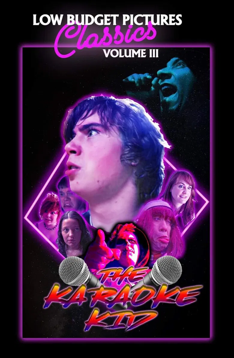 The Karaoke Kid poster background