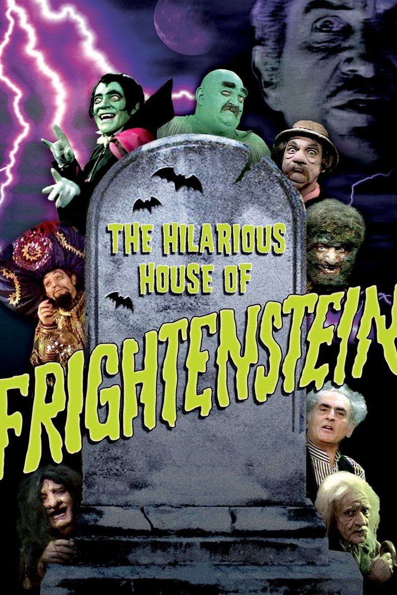 The Hilarious House of Frightenstein poster background
