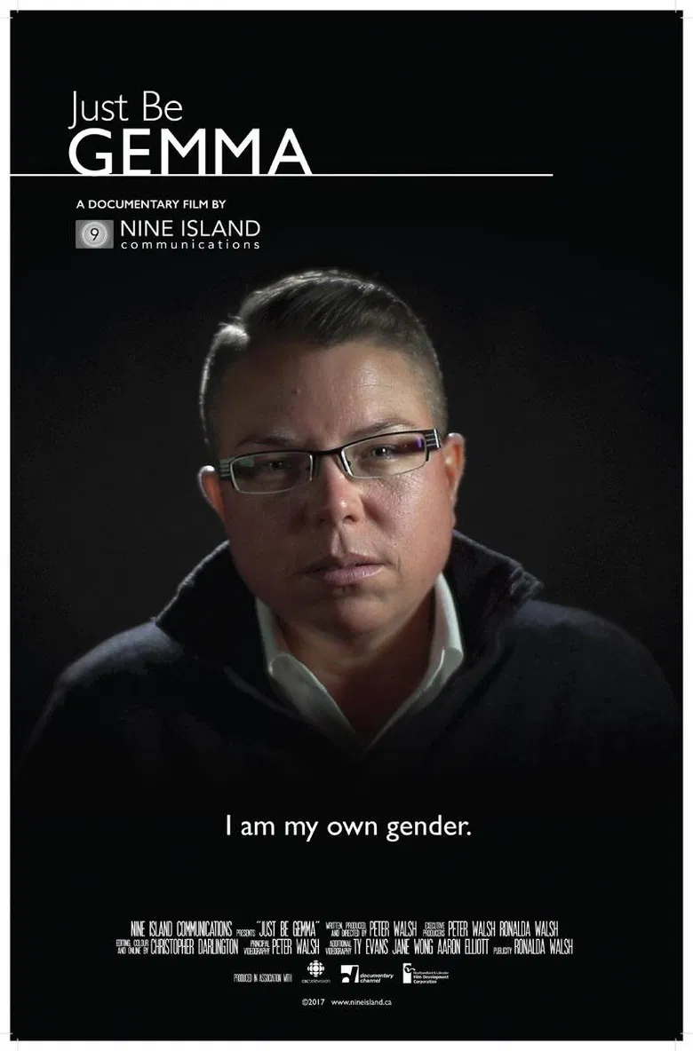 Just Be Gemma poster background