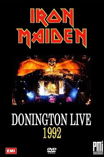 Iron Maiden: Donington Live 1992 poster background