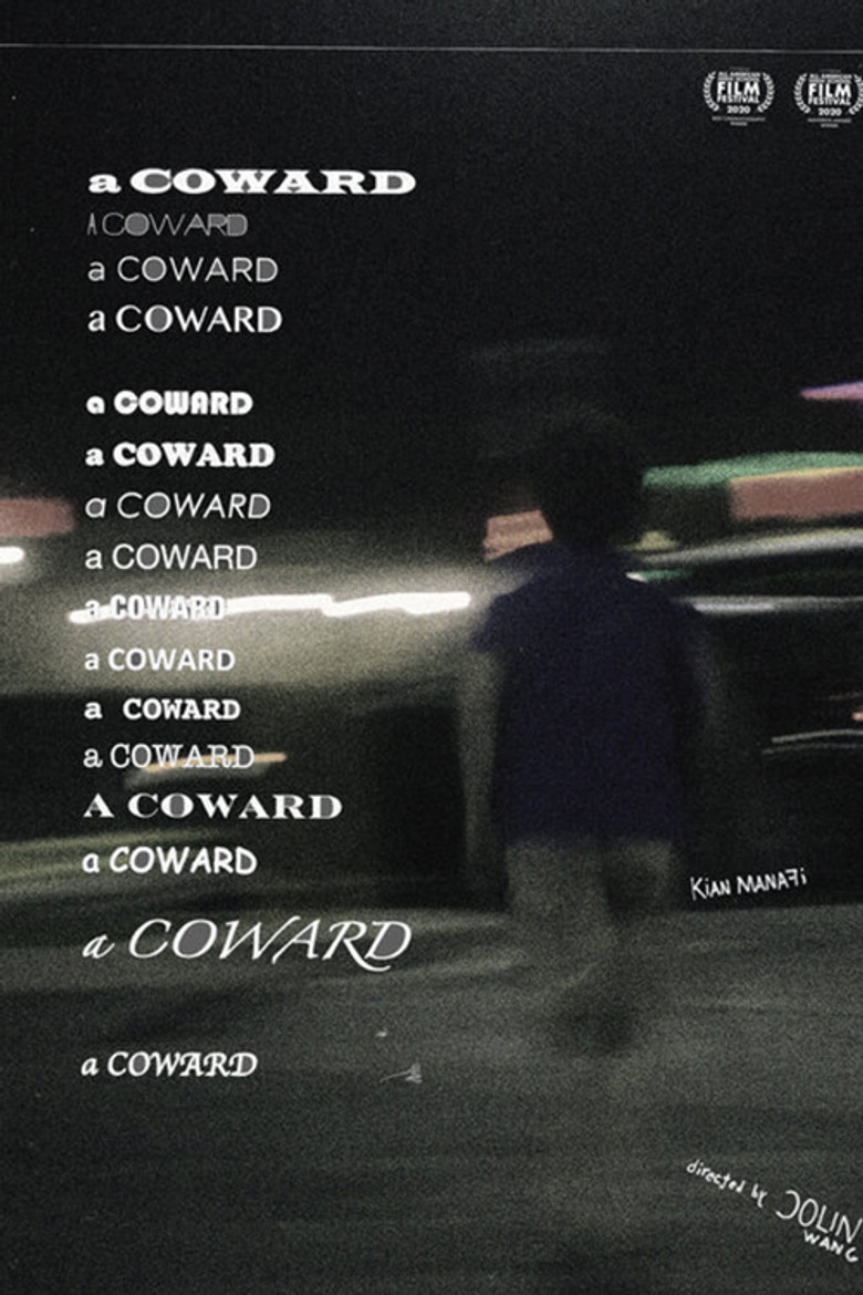 A Coward poster background