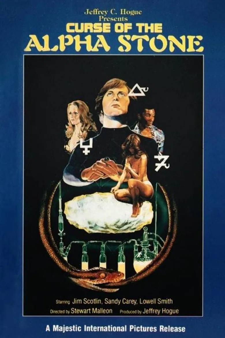 The Curse of the Alpha Stone poster background