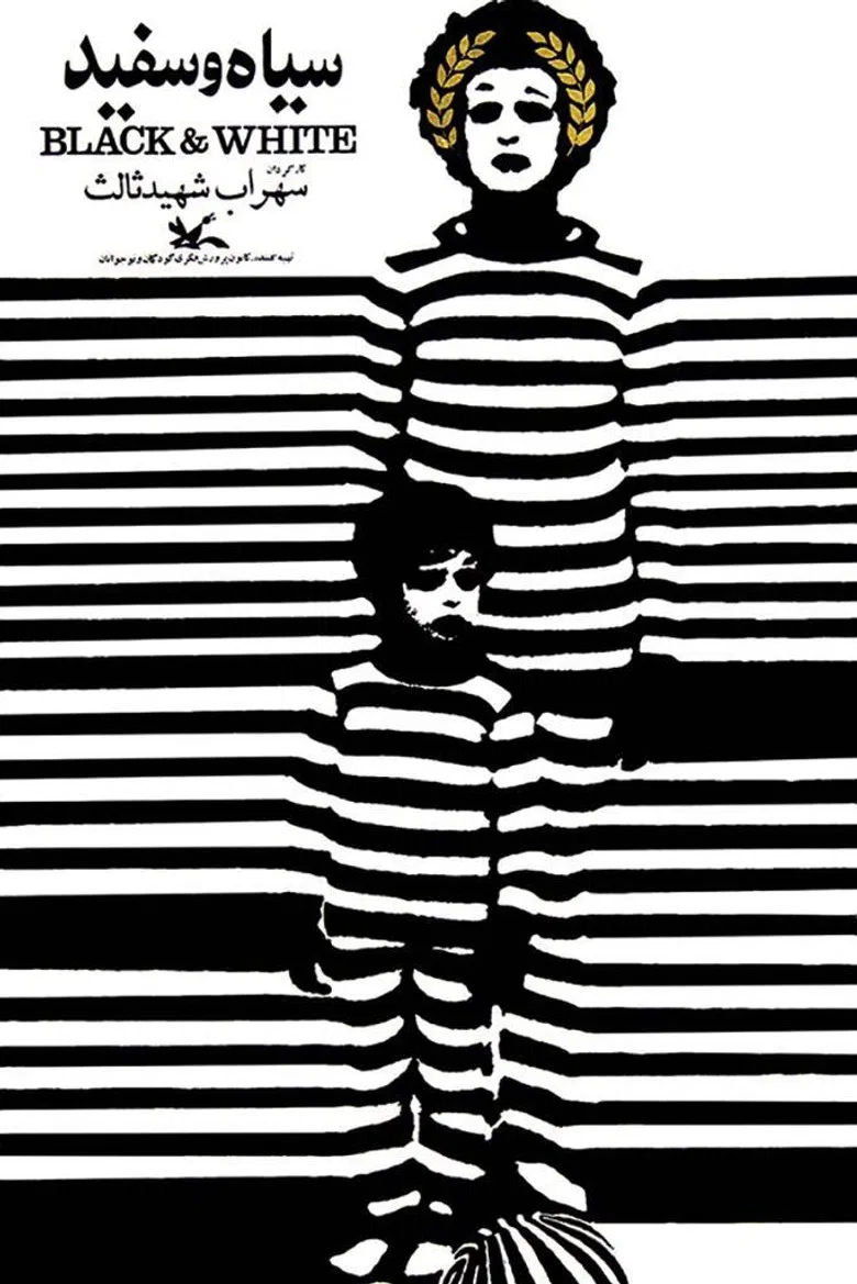 Black and White poster background