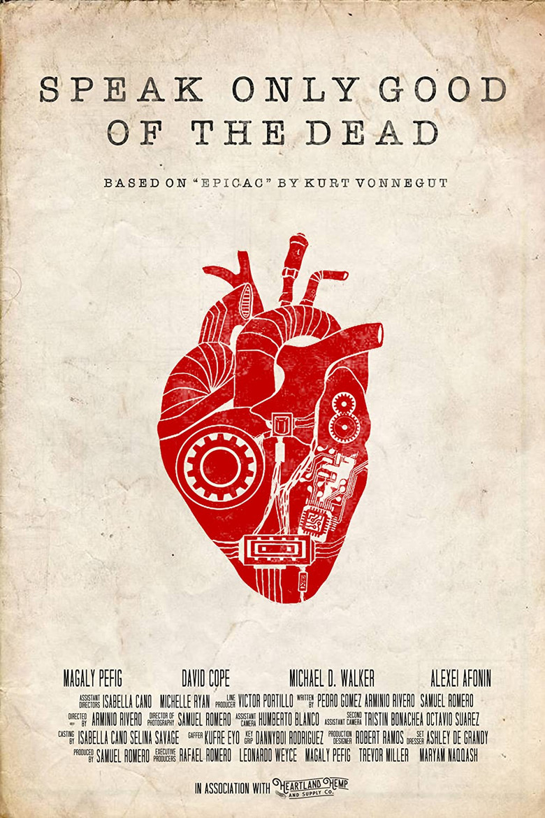 Speak Only Good of the Dead poster background