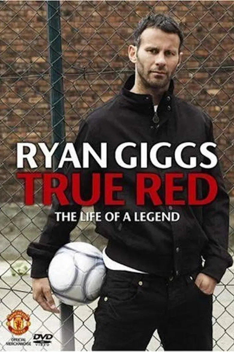 Ryan Giggs - True Red poster background