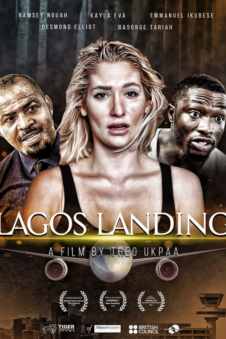 Lagos Landing poster background