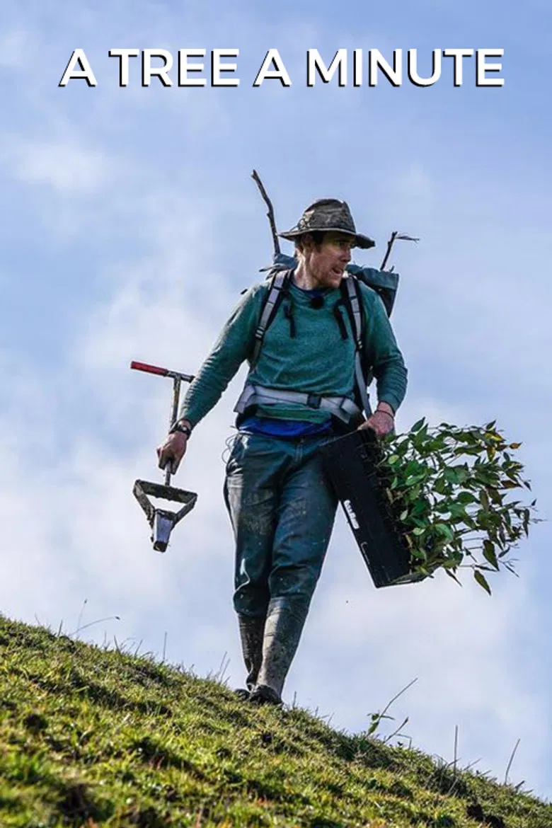 A Tree A Minute poster background