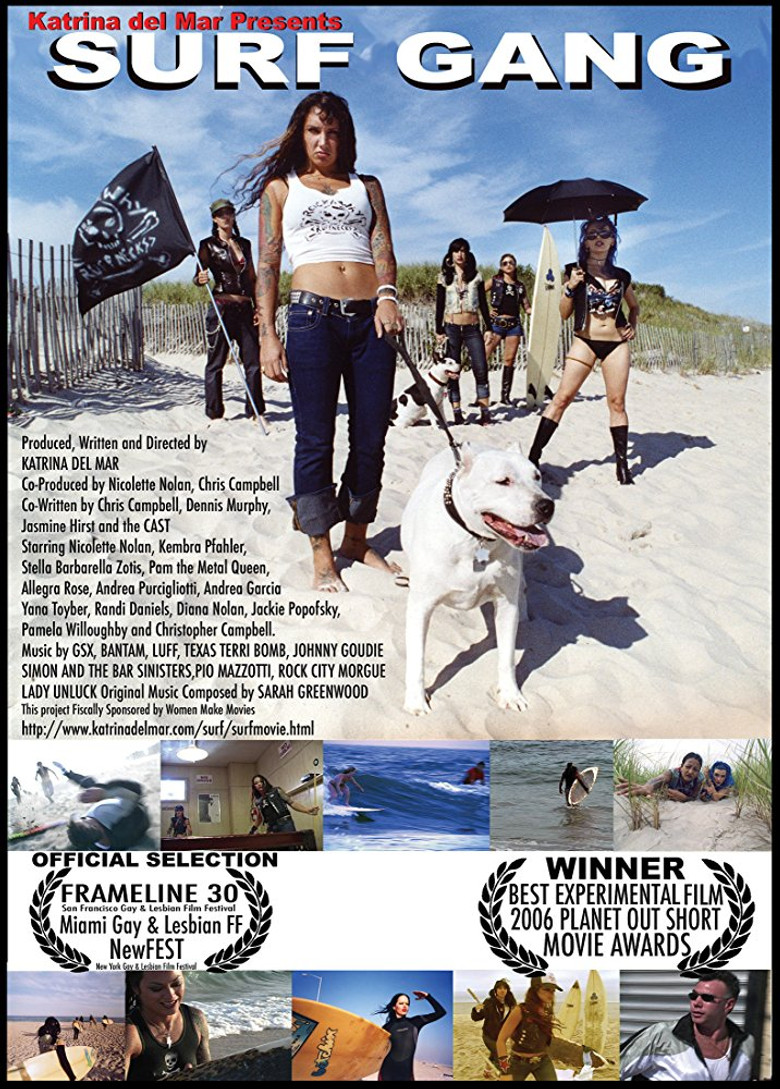 Surf Gang poster background