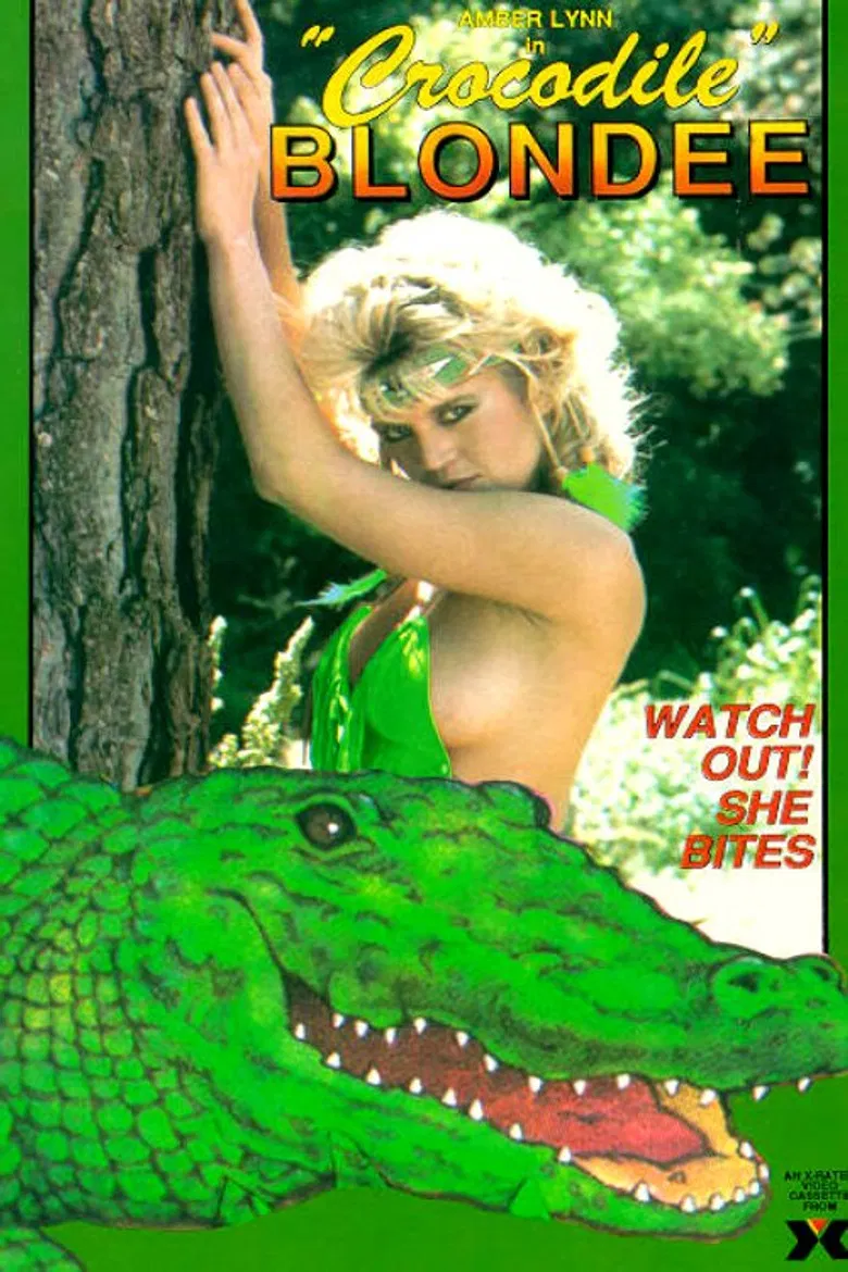 Crocodile Blondee poster background