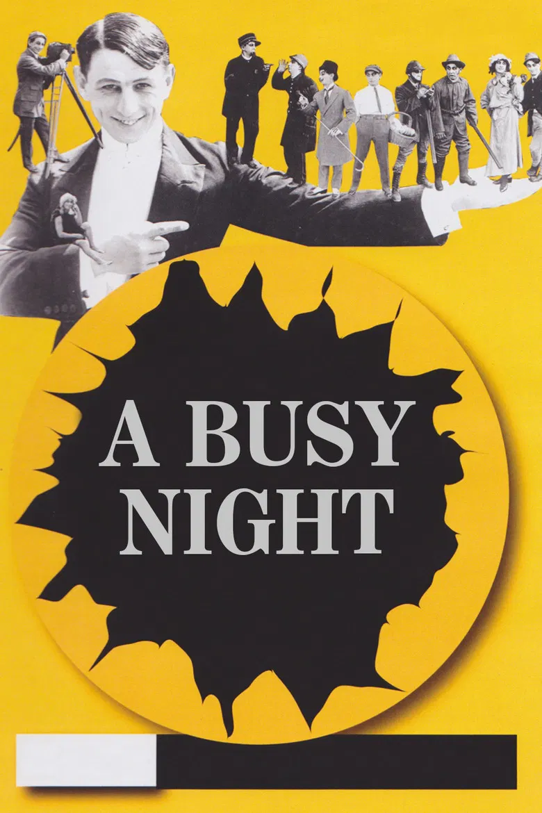 A Busy Night poster background