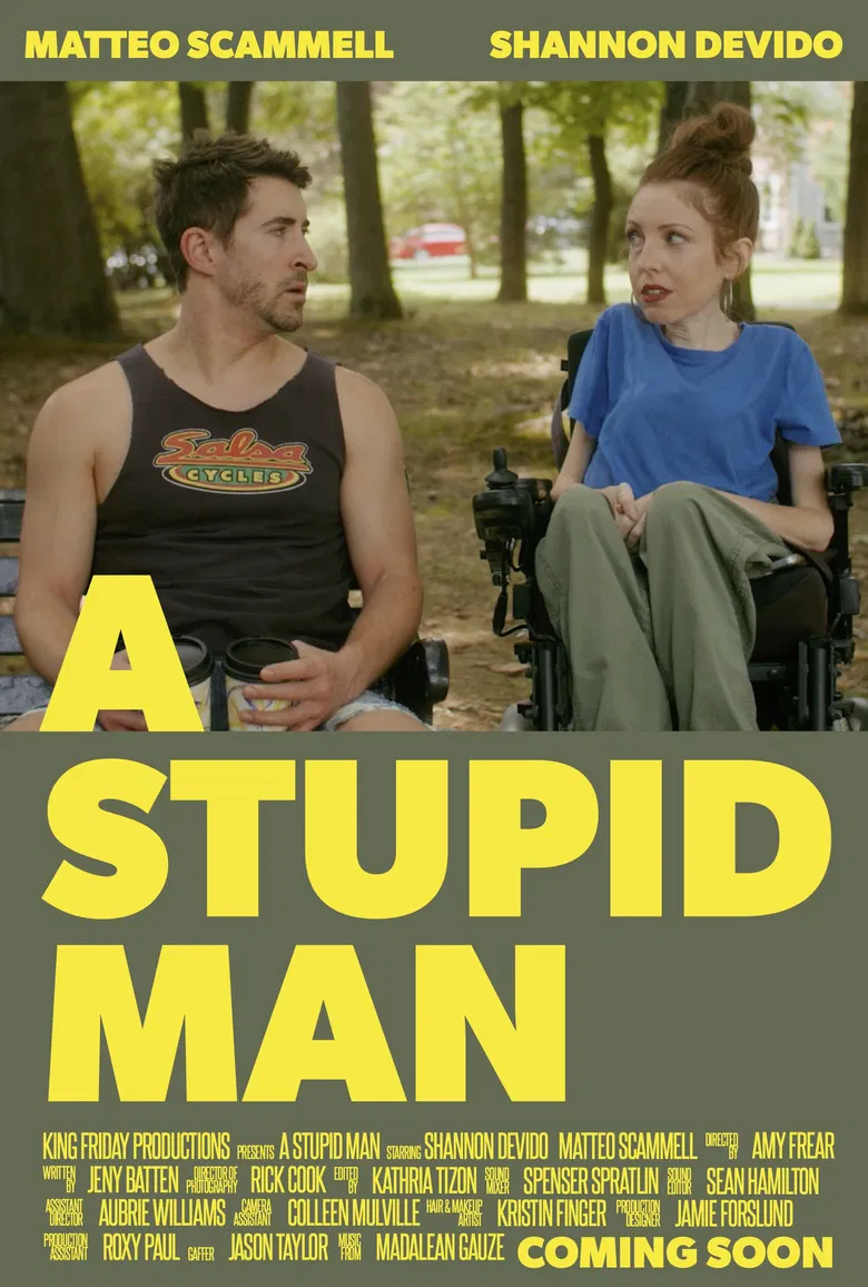 A Stupid Man poster background