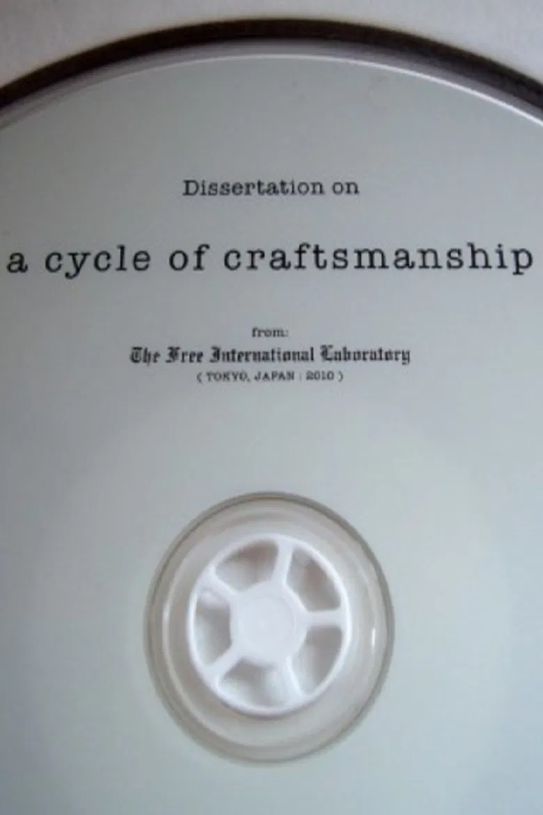 A Cycle of Craftsmanship poster background