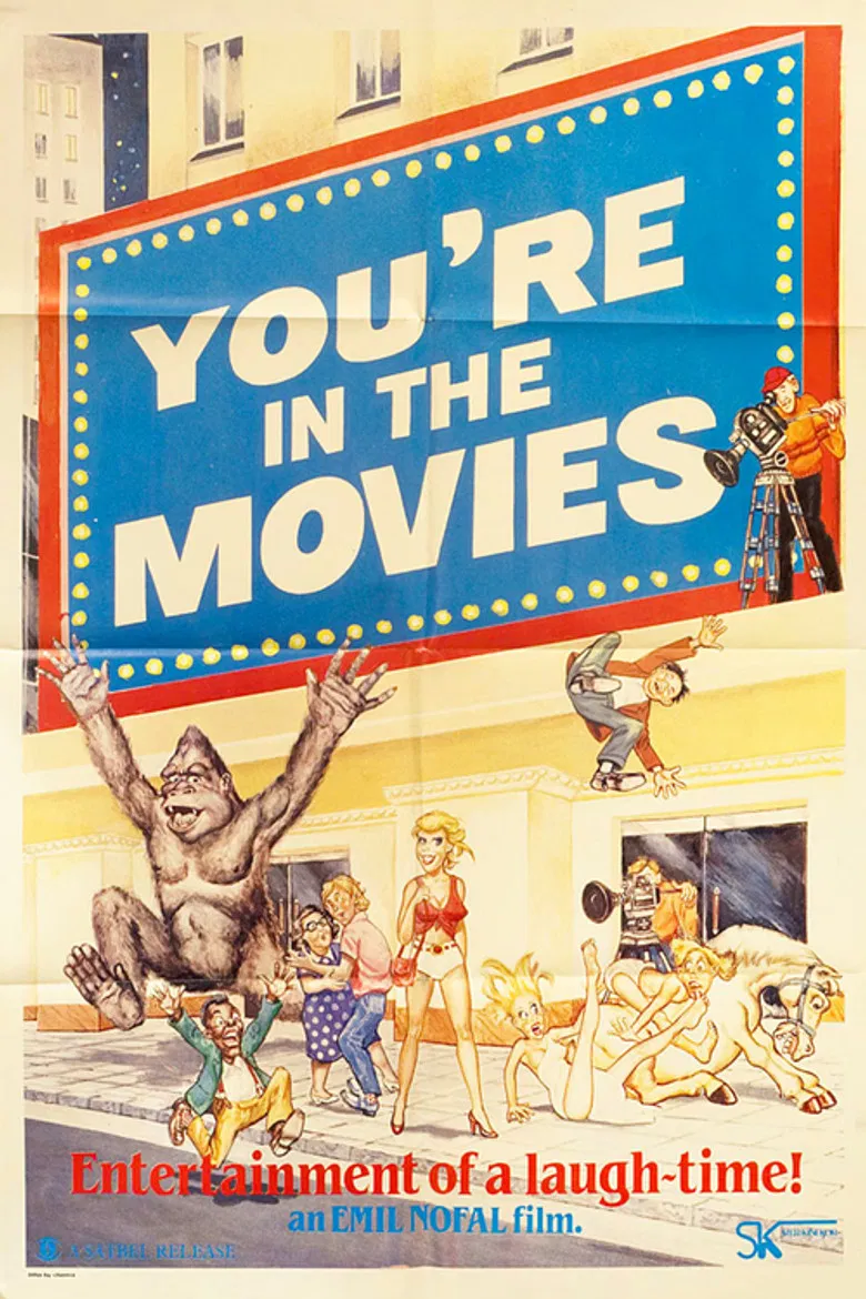 You're in the Movies poster background