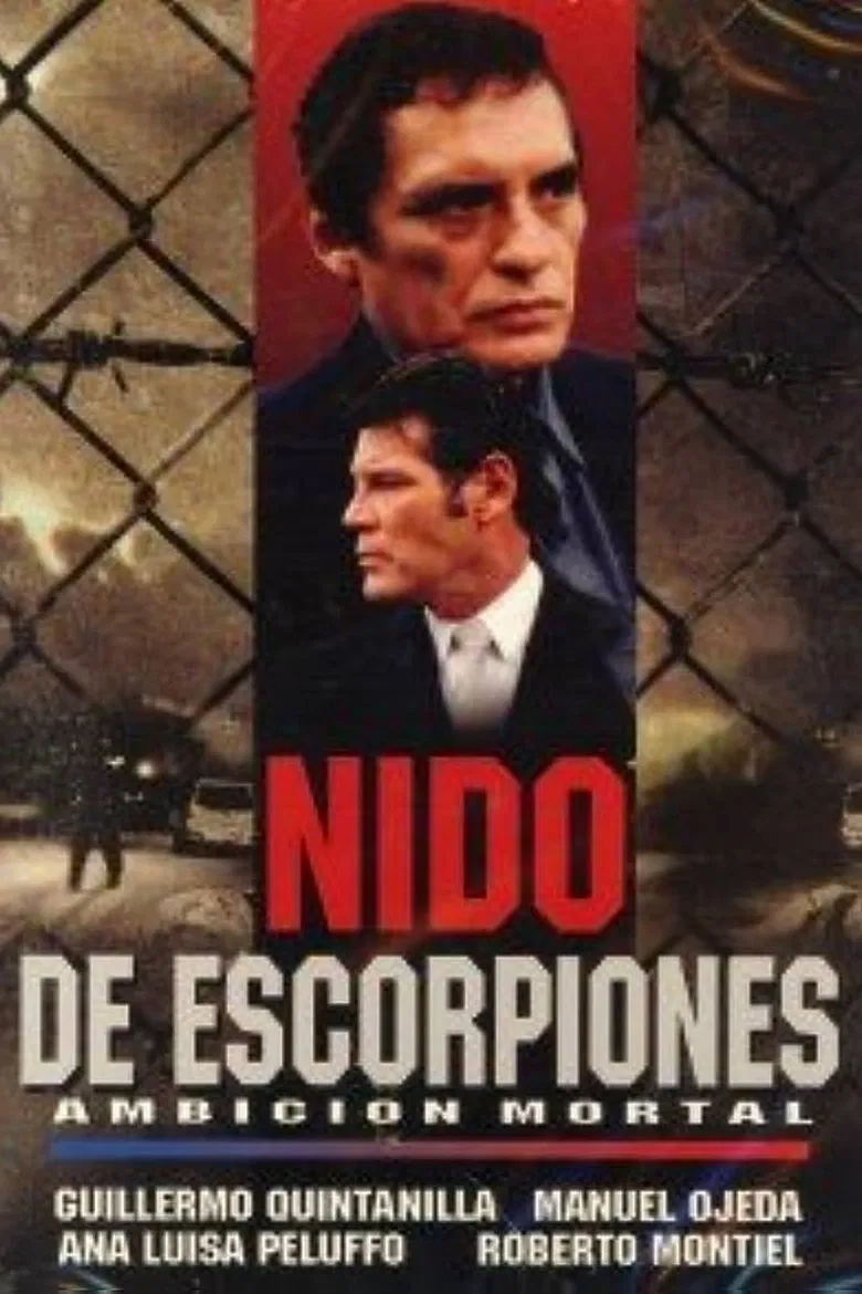 Nido de escorpiones poster background