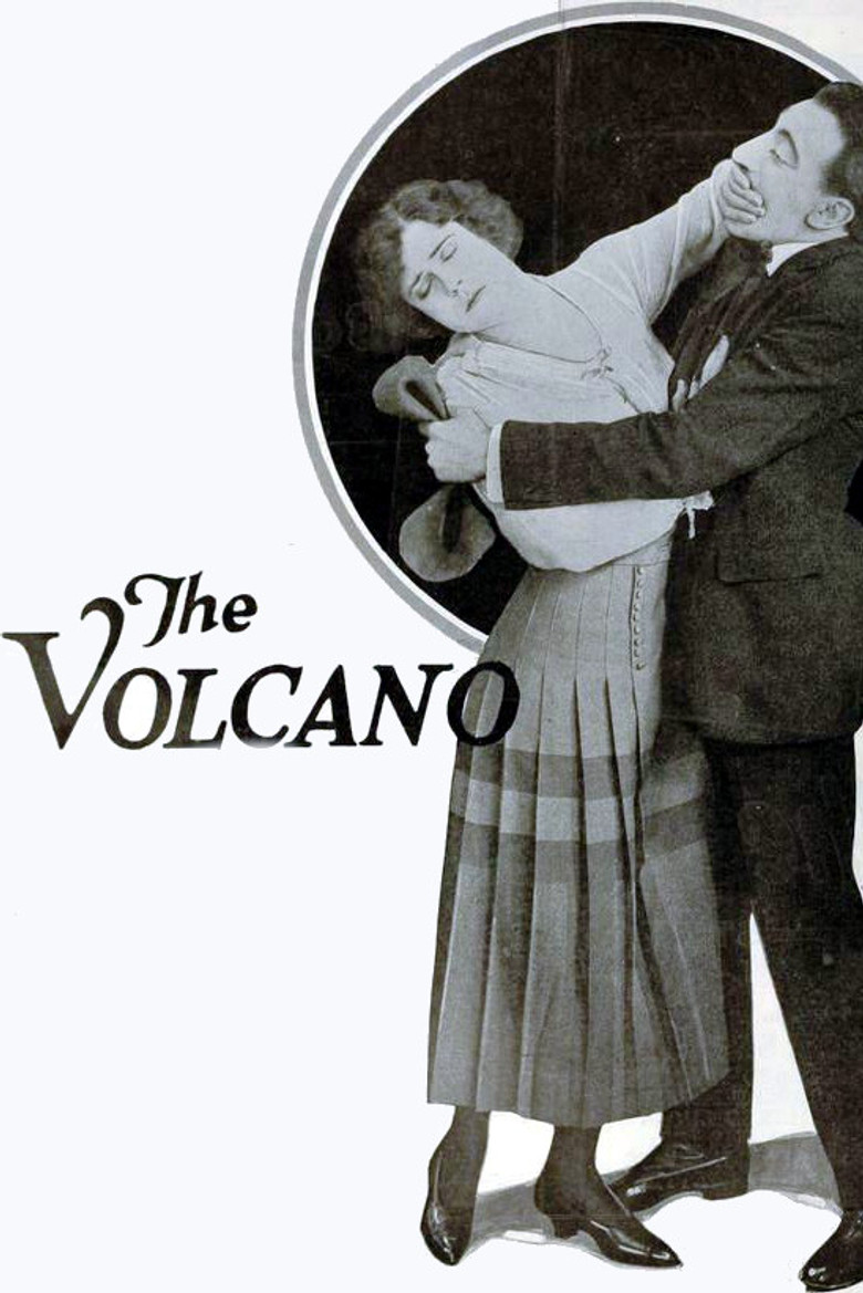 The Volcano poster background
