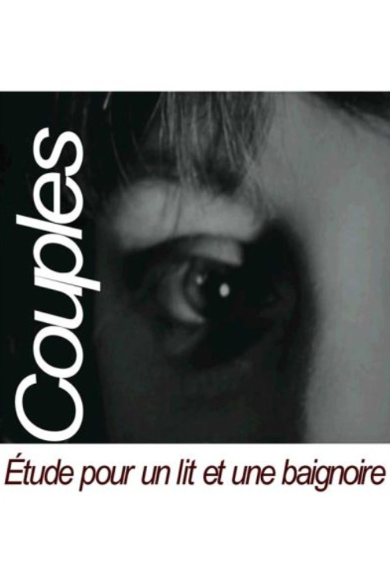 Étude pour un lit et une baignoire poster background