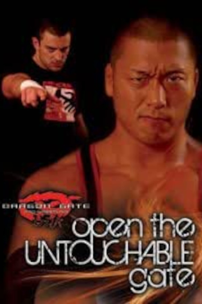 Dragon Gate USA: Open the Untouchable Gate poster background