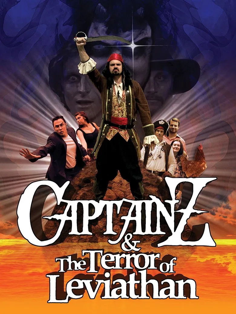 Captain Z & the Terror of Leviathan poster background