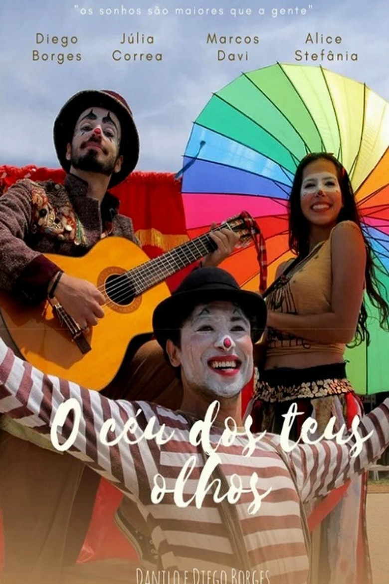 O céu dos teus olhos poster background