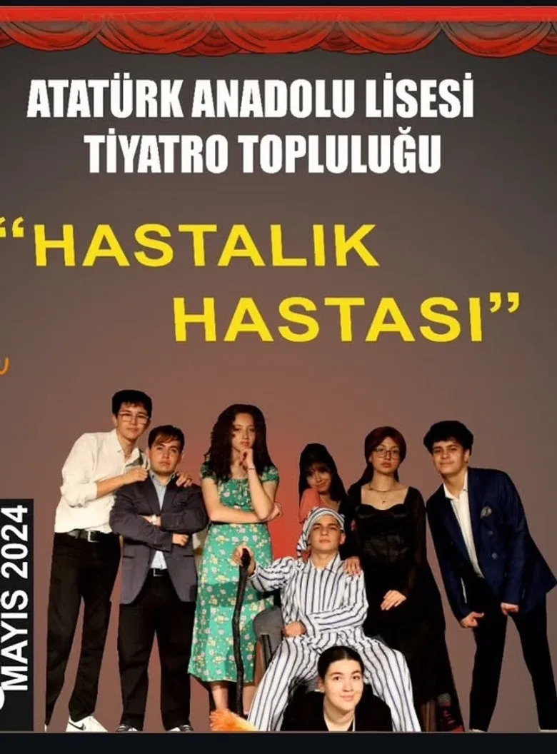 Hastalık Hastası poster background