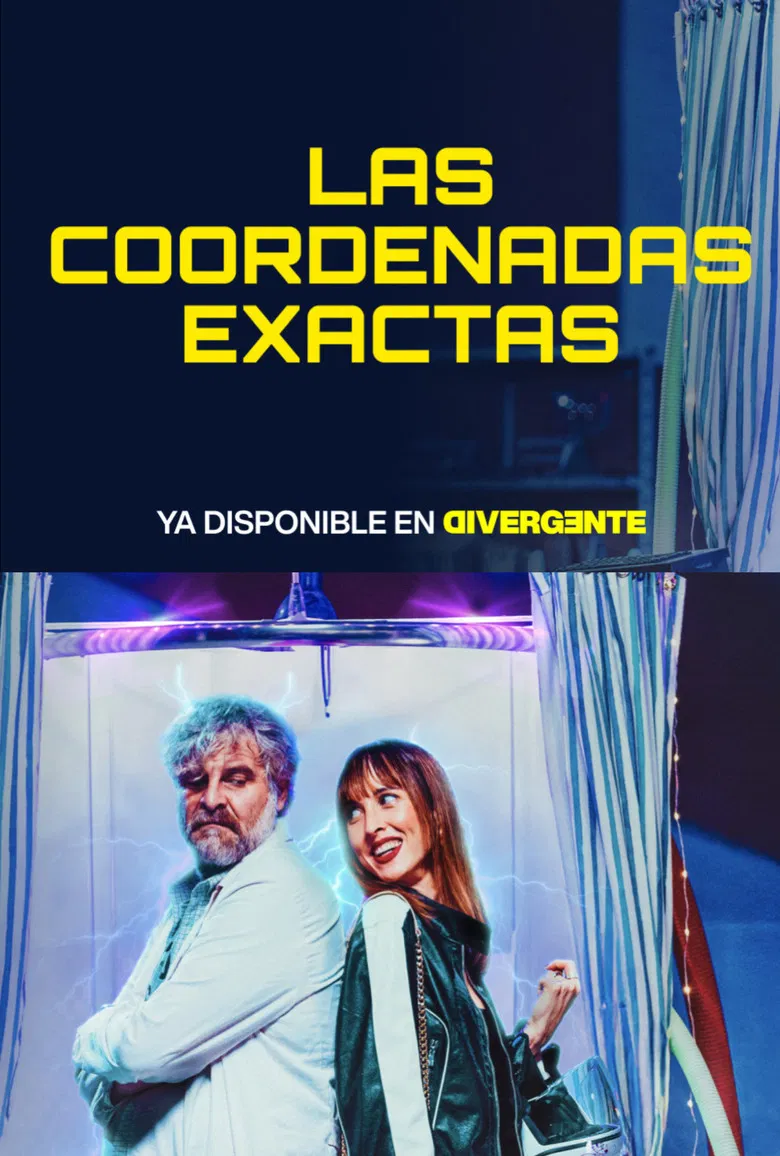 Las coordenadas exactas poster background