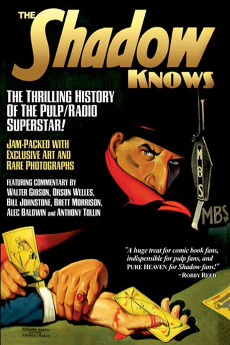 The Shadow Knows poster background